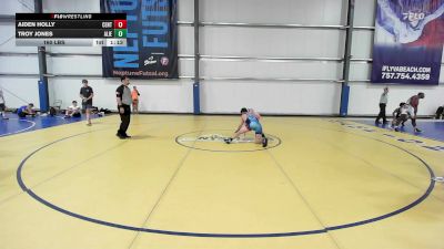 160 lbs Rr Rnd 3 - Aiden Holly, CentralMD Red vs Troy Jones, Alien Outsider
