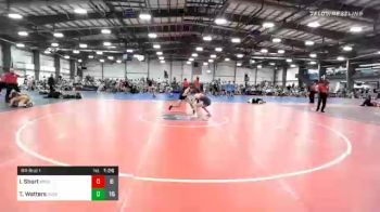 132 lbs Prelims - Isaac Short, Team Barracuda vs Ty Watters, Quest School Of Wrestling Black