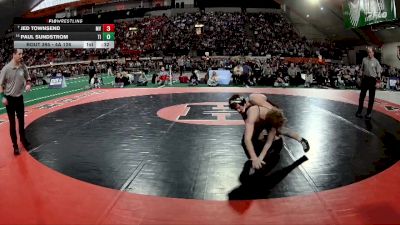 4A 126 lbs 5th Place Match - Jed Townsend, Marsh Valley vs Paul Sundstrom, Timberlake