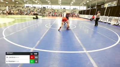 195 lbs Rr Rnd 1 - Wyatt Jenkins, Michigan Grapplers Blue vs Aiden Madden, Florida PAL Tropics