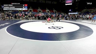 165 lbs Cons. Rd Of 64 - Rocky Penny, CT vs Gabriel Cooper, WA