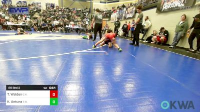 67 lbs Rr Rnd 3 - Taylen Walden, Elgin Wrestling vs Kasen Antuna, Elgin Wrestling