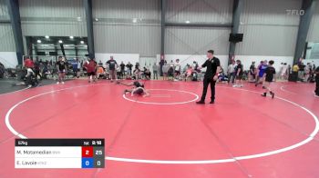 57 kg Rr Rnd 5 - Matthew Motamedian, Blue Wave 2 vs Eddie Lavoie, KT Kidz