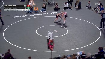 1st Place Match - Tyler Baldwin, Sturgis Brown vs Brendon Oehme, Brandon Valley