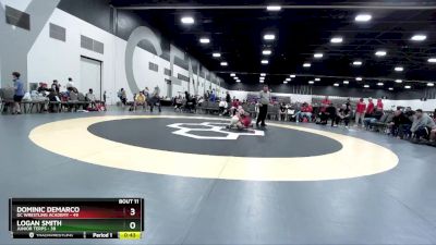 85 lbs Round 3 (8 Team) - Dominic Demarco, DC Wrestling Academy vs Logan Smith, Junior Terps