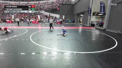 69 lbs Champ. Round 2 - Caleb Noble, Lancaster Wresting Club vs Bryher Schwarze, Weigh In Club