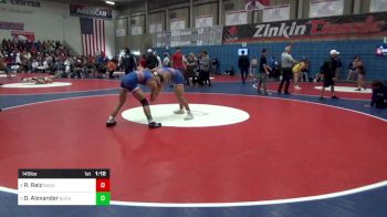145 lbs Semifinal - Regino Raiz, Buchanan vs Devin Alexander, Buchanan