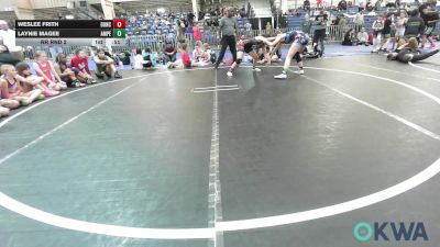 110 lbs Rr Rnd 2 - Weslee Frith, Duncan Demon Wrestling vs Laynie Magee, Amped Wrestling Club