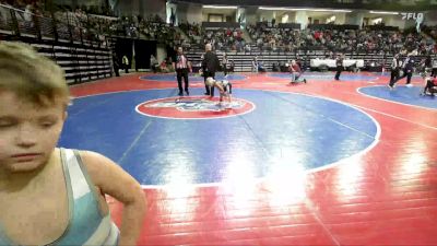 60 lbs Round Of 16 - Grant Gillhouse, The Chicken Coop Wrestling Club vs Colton Pittman, Roundtree Wrestling Academy