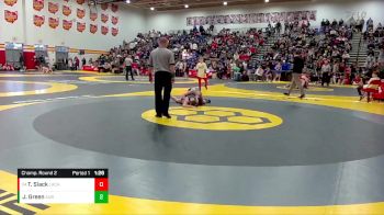 113 lbs Champ. Round 2 - Tommy Slack, Lake Catholic vs Johnny Green, Aurora