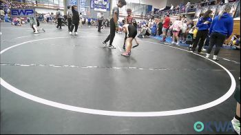 100 lbs Consi Of 4 - Dalton Clay, Carl Albert vs Hunter Brannon, Noble Takedown Club