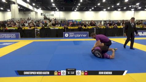 JOHN SEMENUK vs Christopher Weber Kastin 2025 World IBJJF Jiu-Jitsu No-Gi Championship
