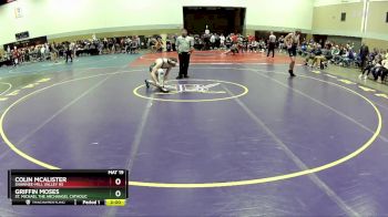 165 lbs Champ. Round 2 - Griffin Moses, St. Michael The Archangel Catholic vs Colin Mcalister, Shawnee-Mill Valley HS