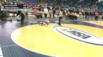 105 lbs Cons. Round 2 - Giselle Arambula, Chicago (Curie) vs Tessa Donaldson, Pekin