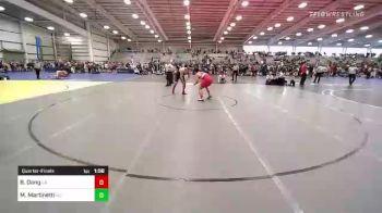 220 lbs Quarterfinal - Brandon Dang, LA vs Martin Martinetti, NJ