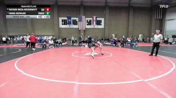 130 lbs Champ. Round 3 - Raygen Meza-mcdermott, Garden City vs Anna Bowles, Francis Howell