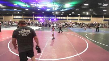 57 lbs Quarterfinal - Dominik Chavez, Dominate WC vs Santos Gallegos, NM Gold