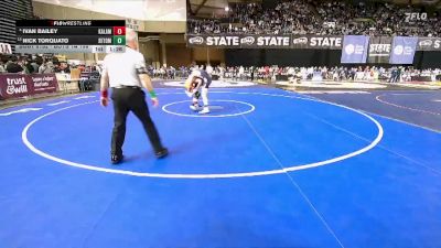 Boys 1A 138 lbs Champ. Round 2 - Nick Torquato, Seton Catholic vs Ivan Bailey, Kalama