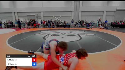 215 lbs C-4 - Nash Mullis, North Carolina vs Codey Dean, Georgia