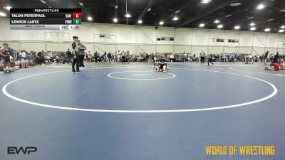 90 lbs 3rd Place - Talon Peterpaul, RAW Wrestling Club 9U vs Lennon Lantz, Powerhouse Elite 9u