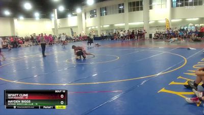 138 lbs Round 3 (16 Team) - Hayden Biggs, Intense Wrestling Club vs Wyatt Cline, Team Montana