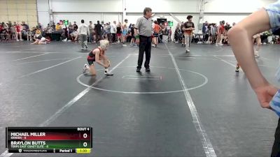 76 lbs Round 2 (4 Team) - Michael Miller, Kraken vs Braylon Butts, Terps East Coast Elite