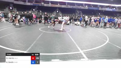 132 lbs Final - Brianna Harris, Oklahoma Supergirls vs Kinnley Smith, Charlie's Angels Renegades