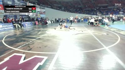 5A Boys 165 lbs Cons. Round 1 - Kamdyn Wardlaw, Thurston Boys vs Alex Martinez, Ridgeview Boys