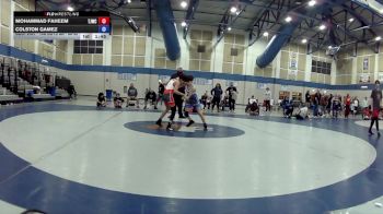 14U Boys GR - 88-92 Champ. Round 1 - Mohammad Faheem, Team Jeff Wrestling Club vs Colston Gamez