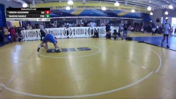 144 lbs Quarterfinal - Mason Basile, Tampa Tiger Wrestling Club vs Simon Goodwin, Camden County Outsiders