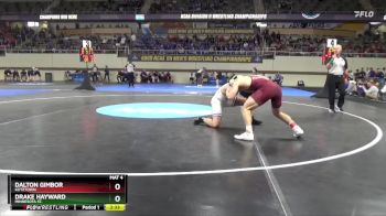 174 lbs Cons. Round 3 - Dalton Gimbor, Kutztown vs Drake Hayward, Minnesota St.