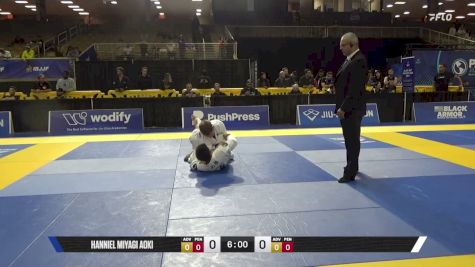 Sebastian Cole Van Hoesen vs Hanniel Miyagi Aoki 2026 Pan Jiu Jitsu IBJJF Championship