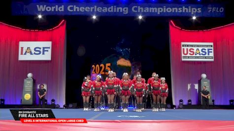 BM Gymnastic - Fire All Stars [2025 L6 International Open Large Coed Semis] 2025 The Cheerleading Worlds