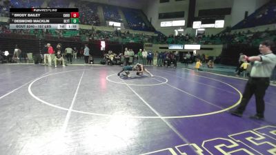 157 lbs Semifinal - Brody Bailey, Carolina Forest vs Desmond Macklin, Blythewood