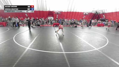 113 lbs Champ. Rd Of 64 - Jacoby Brown, Guerrilla Wrestling Club vs Joshua Bratten, Immortal Athletics
