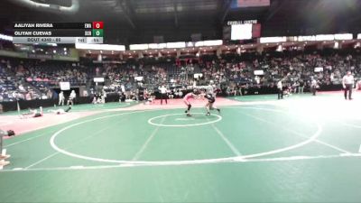 86 lbs Cons. Round 3 - Aaliyah Rivera, EWA2 vs Oliyah Cuevas, SCRA
