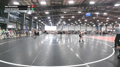88 lbs Round 3 (12:30pm Saturday) - Chase Reynolds, CTWHALE vs Mac Heysinger, Iowa Black