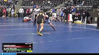 125 lbs Cons. Round 4 - Tanner Pierce, Ironhawk Wrestling Academy IA vs Blaine Wallace, Odessa Youth Wrestling Club