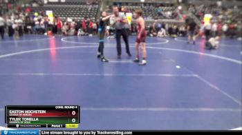 125 lbs Cons. Round 4 - Tyler Tonella, Legends Of Gold vs Easton Hochstein, League Of Heroes