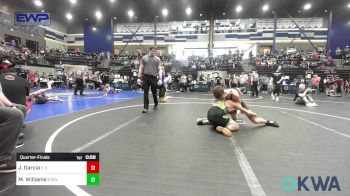 120 lbs Quarterfinal - Jonathan Garcia, F-5 Grappling vs Micah Williams, Standfast OKC