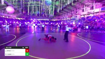 116 lbs Quarterfinal - Jadyn Wren, Redwave Wrestling vs Aj Lopez, Grindhouse WC