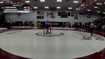184 lbs Champ. Round 1 - Dawson Galvan, Concordia (wi) vs Gavin Graham, Msoe