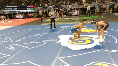 Quarterfinal - Carter Booze, Columbus vs Montez Hutt, Omaha North