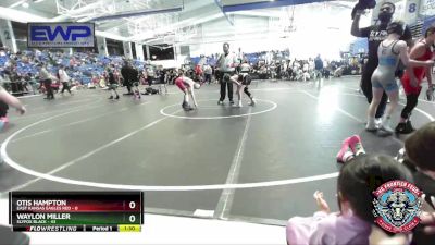 80 lbs Round 2 (4 Team) - Otis Hampton, East Kansas Eagles Red vs Waylon Miller, Slyfox Black