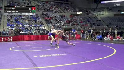 120 lbs 3rd Place Match - Timmy Rocha, New Haven vs Caleb Asa, Garrett High School