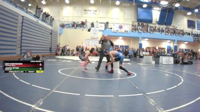 106 lbs Cons. Round 4 - Jaxon Wynn, Ridgeline vs Sam Mortensen, Thunder Ridge