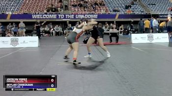 155 lbs Placement (4 Team) - Skylah Chakouian, Elmira College vs Jocelyn Yepez, Emmanuel College