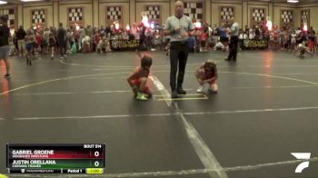 60 lbs Quarterfinal - Gabriel Groene, Woodshed Wrestling vs Justin Orellana, Cordoba Trained