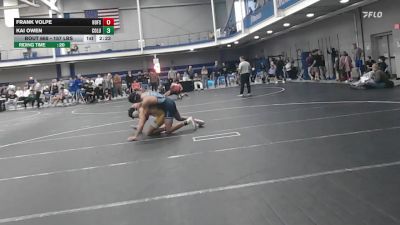 157 lbs Quarterfinal - Frank Volpe, Hofstra vs Kai Owen, Columbia