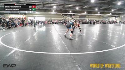 105 lbs Round Of 32 - Brielynn Jackson, Greater Heights Wrestling vs Charlie Turner, Cowboy Wrestling Club